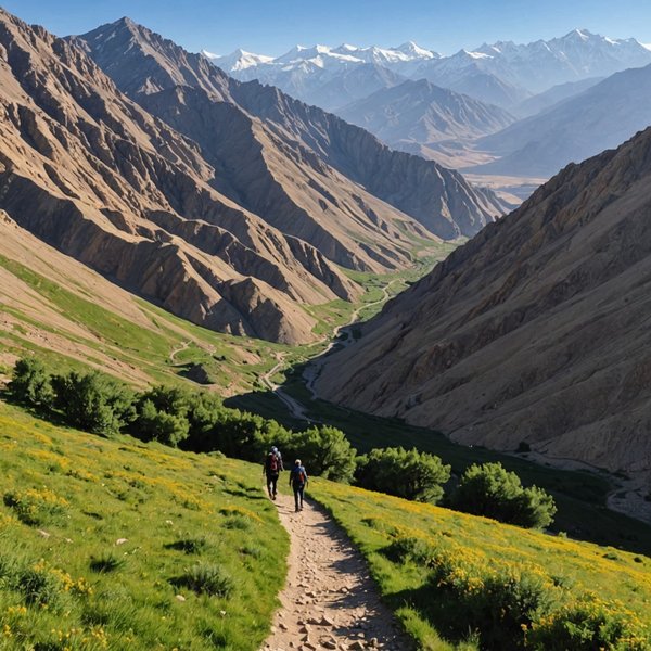 Quels sont les meilleurs itinéraires pour une randonnée dans les montagnes du Zagros, Iran?