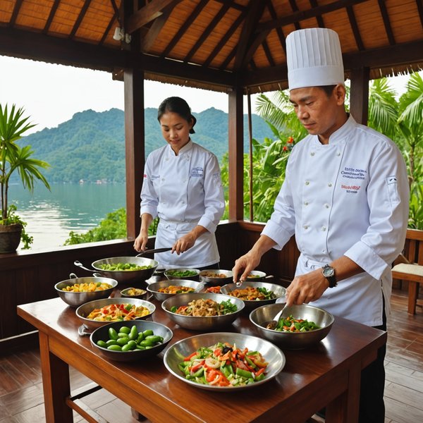 Peut-on louer une villa en Thaïlande avec des cours de cuisine et des excursions en bateau?